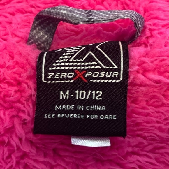 ZeroXposur Plaid Jacket Heather Full Zip Long Sleeved Hooded Girls Size 10/12 - Picture 7 of 7